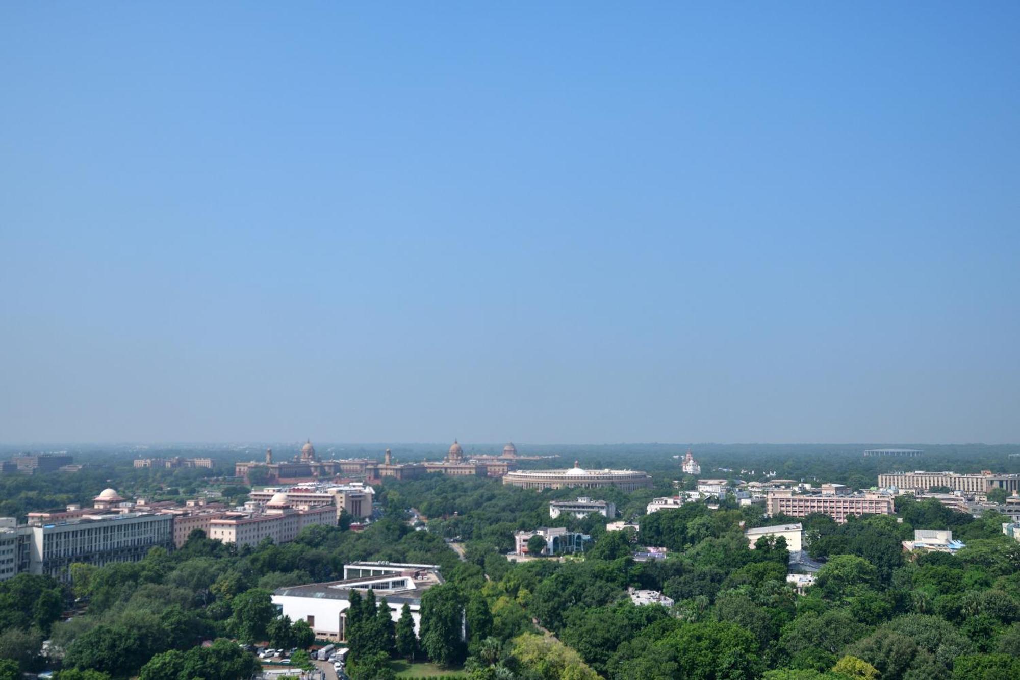 Готель Le Meridien Нью-Делі Екстер'єр фото View of the city from the observation tower